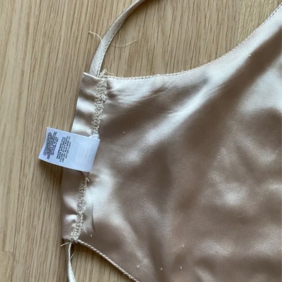 Garage Satin Halter Triangle Top - Picture 6 of 7